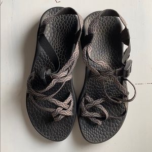 Chaco Women’s Sandals Black&Gray Size 10
